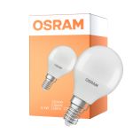 Osram Classic LED E14 Kugel Matt 3.3W 250lm - 827 Extra Warmweiß | Ersatz Für 25W