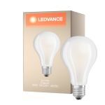 Ledvance Classic LED E27 Birne Fadenlampe Matt 24W 3452lm - 840 Kaltweiß | Ersatz für 200W