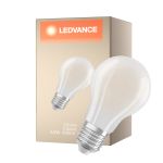 Ledvance Classic LED E27 Birne Fadenlampe Matt 3.8W 806lm - 827 Extra Warmweiß | Dimmbar - Ersatz Für 60W