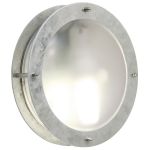 Nordlux Malte Wandleuchte Verzinkter Stahl Grau | 240mm - IP54 - Geeignet für E27