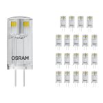Mehrfachpackung 20x Osram Performance LED Kapsel G4 Klar 0.9W 100lm - 827 Extra Warmweiß | Ersatz Für 10W