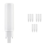 Mehrfachpackung 10x Osram Dulux-D LED  6W - 830 Warmweiß | 2-Pins - Ersatz Für 13W