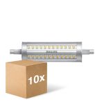 Mehrfachpackung 10x Philips Corepro LED Lineair R7s 118mm 14W 2000lm - 830 Warmweiß | Dimmbar - Ersatz Für 120W