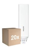 Mehrfachpackung 20x Philips CorePro PL-T LED Glühbirne HF 18.5W - 840 Kaltweiß | 4-Pins - Ersatz Für 42W