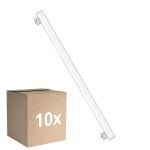 Mehrfachpackung 10x Ledvance LEDinestra BASE LED Röhre    6W 640lm - 827 Extra Warmweiß | 50cm -  Ersatz Für 40W