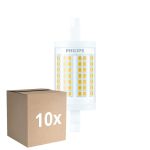 Mehrfachpackung 10x Philips LED Linear R7s CorePro 78mm 11.5W 1521lm - 830 Warmweiß |Ersatz Für 100W