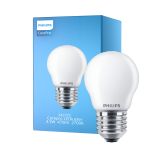 Philips Corepro LED Lustre E27 Kugel Matt 4.3W 470lm - 827 Extra Warmweiß | Ersatz für 40W