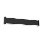 Eglo Wandleuchte Neviano Stahl Schwarz 3W 600lm - 830 Warmweiß | IP65