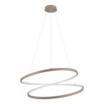 Eglo Pendelleuchte Ruotale Stahl Sandig 42W 5000lm - 830 Warmweiß