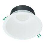 Philips LED Downlight Coreline DN142B Aluminium Weiß 10.7W 1200lm 60D - 840 Kaltweiß | Ausschnitt 155mm - IP54 - Dimmbar - Weiß Reflektor