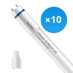 Mehrfachpackung 10x Philips LED Röhre T8 MASTER (EM/Mains) High Output 12.5W 2000lm - 830 Warmweiß | 120cm - Ersatz für 36W