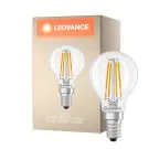 Ledvance Classic LED E14 Birne Fadenlampe Klar 2.2W 470lm - 827 Extra Warmwei&szlig; | Ersatz F&uuml;r 40W