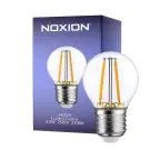 Noxion Lucent Lustre LED E27 Kugel Fadenlampe Klar 2.5W 250lm - 827 Extra Warmweiß - Ersatz für 25W