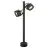 SLV Sitra SL 360 Stehlampe Aluminium Grau | Außenbeleuchtung - IP44 - Geeignet für 2x GX53 
