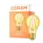 Osram Vintage 1906 LED Classic E27 A 2.5W 824 Fadenlampe Gold | Extra Warmweiß - Ersatz für 22W
