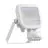 Ledvance Led-Scheinwerfer Aluminium Weiß 8W 1200lm 100D - 840 Kaltweiß | IP65 - Bewegungs- Und Lichtsensor - Symmetrisch