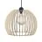 Nordlux Pendelleuchte Chino 40 E27 Braun - Holz | Max. 60W