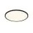 Nordlux LED-Wand- und Deckenleuchte Oja 29 19W 830-840 2100lm Schwarz IP54 | 3-Stufen Dimmbar - Dim to Warm