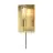 It's about RoMi Wandleuchte Madrid Eisen Gold L | Geeignet für 1x E27 
