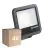 Mehrfachpackung 4x Ledvance LED-Scheinwerfer Aluminium Schwarz 69W 9150lm 100D - 830 Warmweiß | IP66 - Symmetrisch
