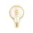 Eglo LED Globe E27 Fadenlampe Messing 4W 245lm - 820 Extra Warmweiß | Dimmbar - Ersatz Für 25W