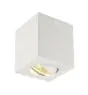 SLV Triledo Deckenleuchte Aluminium Weiß Quadrat 7.6W 640lm 38D - 830 Warmweiß