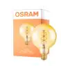 Osram Vintage 1906 LED E27 Globe Fadenlampe Gold 125mm 5W 250lm - 820 Extra Warmweiß | Ersatz für 25W