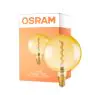 Osram Vintage 1906 LED E27 Globe Fadenlampe Gold 200mm 5W 300lm - 820 Extra Warmweiß | Dimmbar - Ersatz für 40W