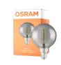 Osram Vintage 1906 LED E27 Globe Fadenlampe Smoke 125mm 5W 140lm - 818 Extra Warmweiß | Ersatz für 15W