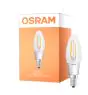 Osram Superstar Classic LED E14 Kerze Fadenlampe Klar 4W 470lm - 822-827 Dim To Warm | Dimmbar - Ersatz Für 40W