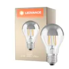 Ledvance  Classic LED E27 Birne Fadenlampe Spiegel 6.5W 650lm - 827 Extra Warmweiß | Ersatz Für 50W
