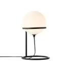 Nordlux Tischlampe Wilson Glas und Metall Schwarz | Geeignet für 1x G9