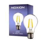 Noxion Lucent LED E27 Birne Fadenlampe Klar 7W 806lm - 840 Kaltweiß | Ersatz für 60W