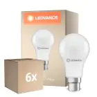 Mehrfachpackung 6x Ledvance Performance LED Glühbirne B22d Birne Matt 8.5W 806lm - 827 Extra Warmweiß|Ersatz Für 60W