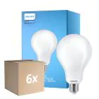 Mehrfachpackung 6x Philips Corepro LED Glühbirne E27 Birne Matt 23W 3452lm - 840 Kaltweiß | Ersatz Für 200W