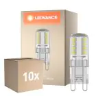 Mehrfachpackung 10x Ledvance Performance LED Kapsel Klar G9 2.6W 320lm - 840 Kaltweiß | Ersatz Für 30W