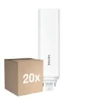 Mehrfachpackung 20x Philips CorePro PL-T LED Glühbirne HF 18.5W - 840 Kaltweiß | 4-Pins - Ersatz Für 42W