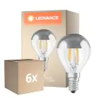 Mehrfachpackung 6x Osram Classic LED E14 Kugel Fadenlampe Klar 4W 350lm - 827 Extra Warmweiß | Ersatz Für 31W