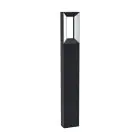 Eglo Sockellampe Riforano Aluminium Schwarz 5W 550lm - 830 Warmweiß | IP44