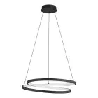 Eglo Pendelleuchte Ruotale Stahl Schwarz 36W 4800lm - 830 Warmweiß