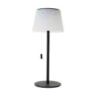 Eglo Tischlampe Scordiano Stahl Schwarz 2W 220lm - 830-840-865 CCT | IP44 - USB-C